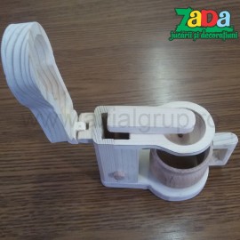 Jucarie filtru de cafea din lemn