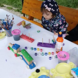 Atelier jucarii din lemn