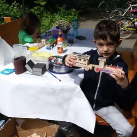 Atelier jucarii din lemn